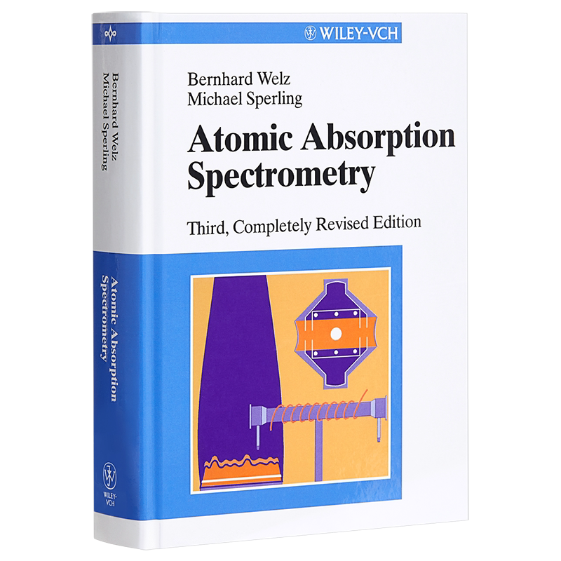 现货 Atomic Absorption Spectrometry 3rd Edition 英文原版 原子吸收光谱法 第3版 威尔茨 Bernhard Welz 威尔茨【中商原版】