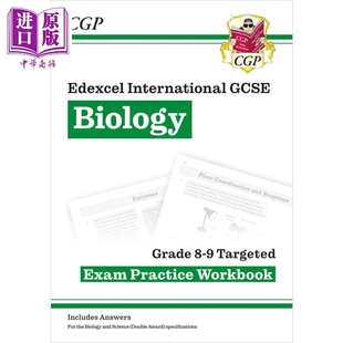 with Pearson Biology IGCSE 英国CGP Workbook Answers Practice Edexcel Exam 中商原版 Grade New