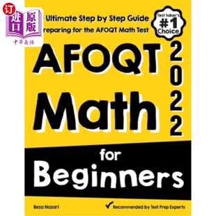海外直订AFOQT Math for Beginners: The Ultimate Step by Step Guide to Preparing for the A AFOQT数学初学者