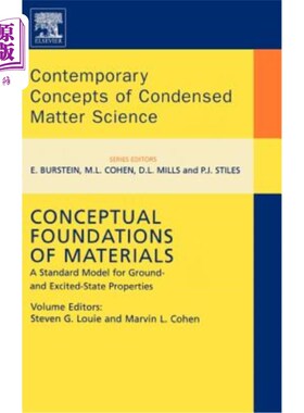 海外直订Conceptual Foundations of Materials: A Standard Model for Ground- And Excited-St 材料的概念基础:基态和激发