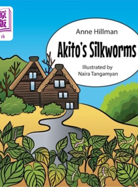 海外直订Akito's Silkworms Akito的蚕