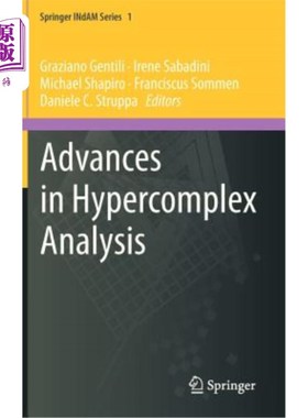 海外直订Advances in Hypercomplex Analysis 超复分析研究进展