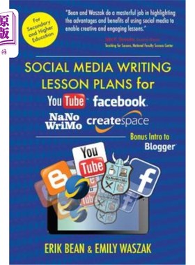 海外直订Social Media Writing Lesson Plans for YouTube, Facebook, NaNoWriMo, CreateSpace: YouTube、Fa