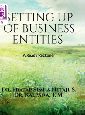 海外直订Setting Up of Business Entities: A Ready Reckoner 企业实体的设立：一个现成的算术者
