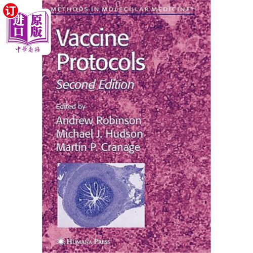 海外直订医药图书Vaccine Protocols 疫苗的协议