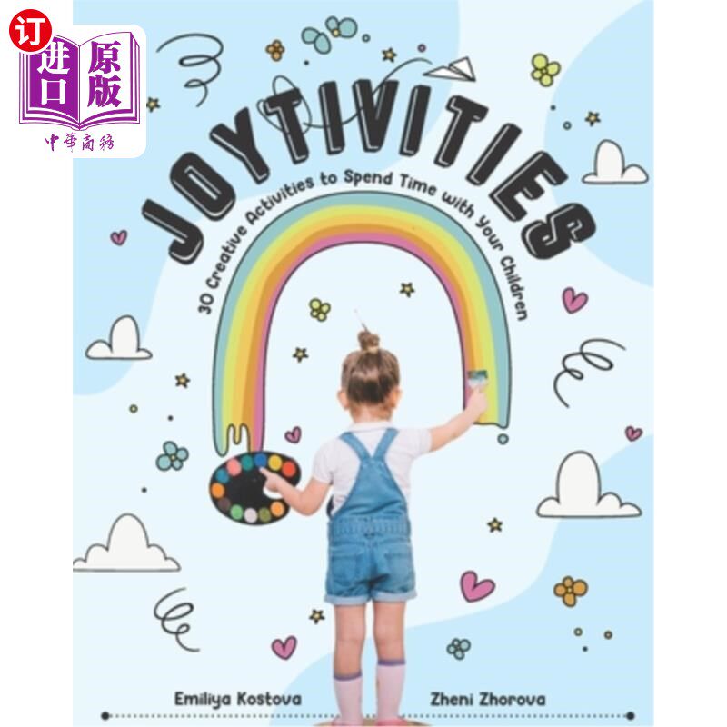 海外直订Joytivities: 30 Creative Activities to Spend Time with Your Children 娱乐活动:30个与孩子共度时光的创造性活