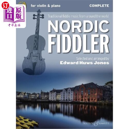 海外直订Nordic Fiddler - Traditional Fiddle Music from Around the World Complete Edition 北欧小提琴手-来自世界各地