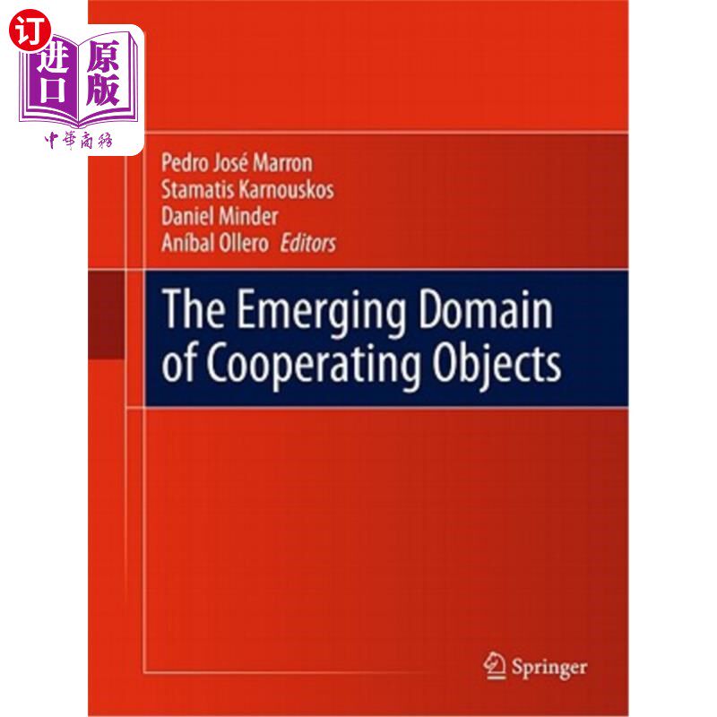 海外直订The Emerging Domain of Cooperating Objects 合作对象的新兴领域