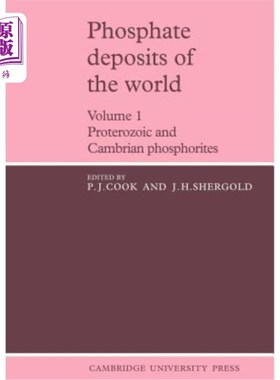 海外直订Phosphate Deposits of the World: Volume 1: Proterozoic and Cambrian Phosphorites 世界磷矿：第1卷：元古代和