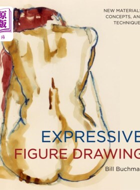 海外直订Expressive Figure Drawing 写意人物画