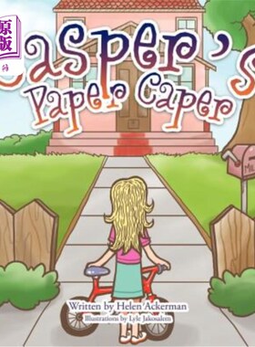 海外直订Casper's Paper Caper 卡斯珀的纸上谈兵