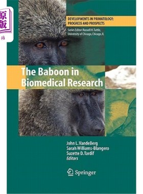 海外直订医药图书The Baboon in Biomedical Research 生物医学研究中的狒狒