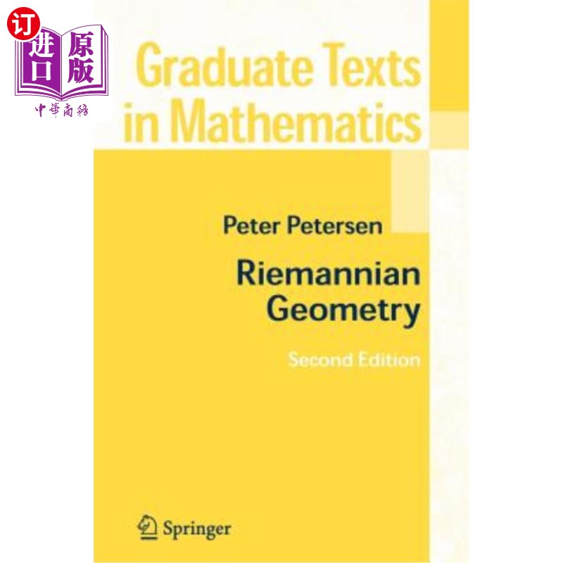 海外直订Riemannian Geometry 黎曼几何
