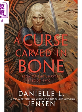 骨刻诅咒 A Curse Carved in Bone 英文原版 Danielle L Jensen 奇幻浪漫小说 国际畅销流行故事【中商原版】