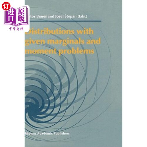 海外直订Distributions with Given Marginals and Moment Problems 具有给定边值和矩问题的分布