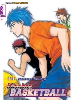 海外直订Kuroko's Basketball, Vol. 4, 4: Includes Vols. 7 & 8 黑子的篮球，卷4,4:包括卷7和8