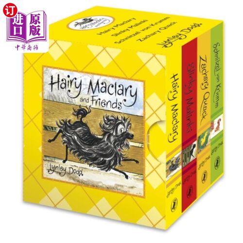 海外直订Hairy Maclary and Friends  Little Library 毛毛麦克拉里和朋友们的小图书馆