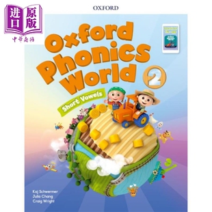 Phonics World 中商原版 牛津自然拼读教材 英语零基础发音phonics教材OPW学生书 Oxford 牛津自然拼读世界 新版 2级别课本