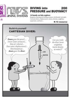海外直订Diving into Pressure and Buoyancy: K-12 Resource 潜水压力和浮力:K-12资源