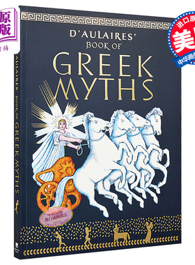 预售 多莱尔的希腊神话书 豆瓣阅读 英文原版 D Aulaires Book of Greek Myths Ingri d Aulaire Edgar Parin d Aulaire【中商原版
