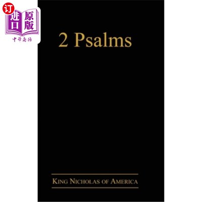 海外直订2 Psalms 2诗篇