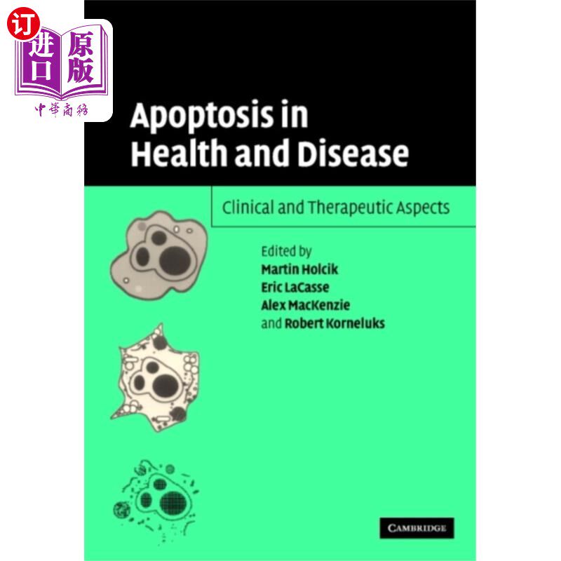 海外直订医药图书Apoptosis in Health and Disease 健康与疾病中的细胞凋亡