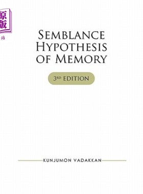 海外直订Semblance Hypothesis of Memory 记忆表象假说