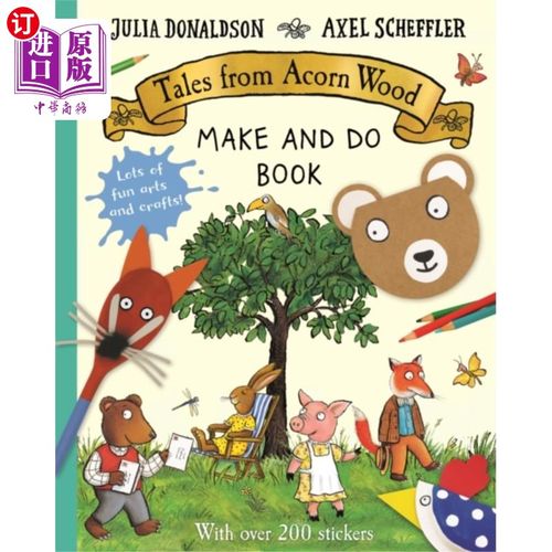 海外直订Tales from Acorn Wood Make and Do Book 故事从橡实木制作和做书