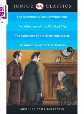 海外直订Junior Classic - Book 19 (The Adventure of the Cardboard Box, The Adventure of t 少年经典-第19卷(纸箱的冒险