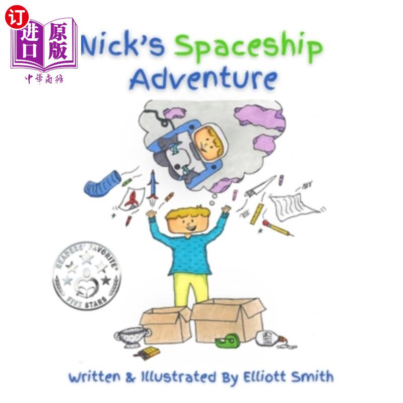 海外直订Nick's Spaceship Adventure 尼克的太空船探险