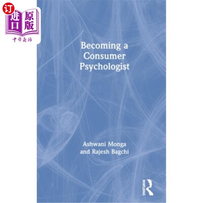 海外直订Becoming a Consumer Psychologist 成为一名消费心理学家