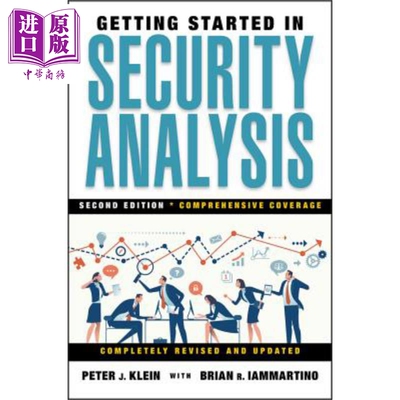 预售 安全分析入门，第2版 Getting Started In Security Analysis, Second Edition Peter Klein 英文原版 中商原版