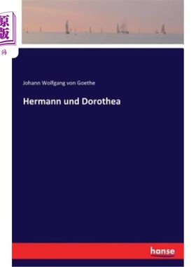 海外直订德语 Hermann und Dorothea 贺曼和多萝西娅