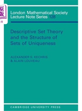 海外直订Descriptive Set Theory and the Structure of Sets of Uniqueness 描述性集理论与唯一性集的结构