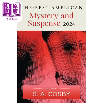 预售 2024年佳选美国悬疑与推理小说 英文原版 The Best American Mystery and Suspense 2024 S A Cosby【中商原版】