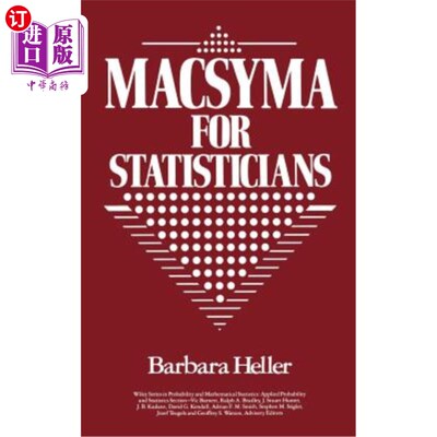 海外直订Macsyma for Statisticians 统计学家协会