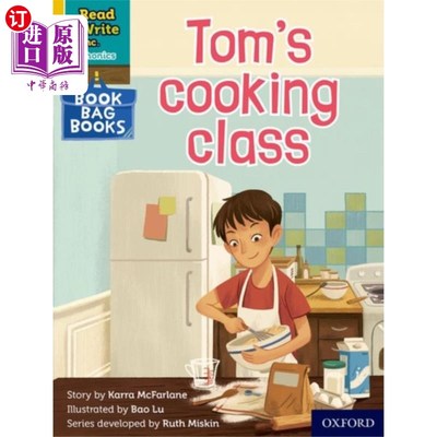 海外直订Read Write Inc. Phonics: Yellow Set 5 Book Bag B... Read Write公司第10册汤姆的烹饪课