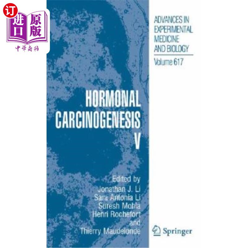 海外直订医药图书Hormonal Carcinogenesis V 激素致癌