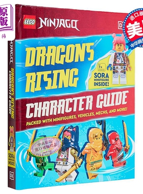 乐高幻影忍者龙崛起角色指南 英文原版 Lego Ninjago Dragons Rising Character Guide Shari Last 【中商原版】