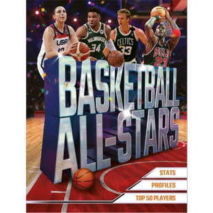 预售 篮球全明星 英文原版 Basketball All Stars David Clayton 大卫 克莱顿 曼城官方月刊编辑大卫【中商原版】