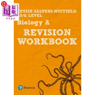 海外直订Pearson REVISE Salters Nuffield AS/A Level Biolo... 培生Salters Nuffield AS/A Level生物学复习手册