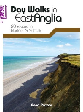 海外直订Day Walks in East Anglia 东安格利亚的日间散步