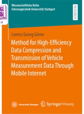 海外直订Method for High-Efficiency Data Compression and Transmission of Vehicle Measurem Method for