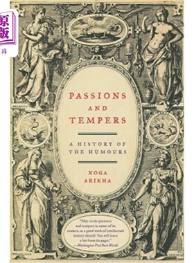 海外直订Passions and Tempers: A History of the Humours 《激情与脾气:幽默史