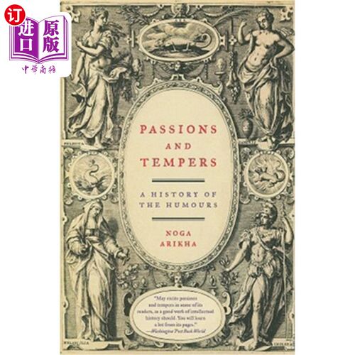 海外直订Passions and Tempers: A History of the Humours 《激情与脾气:幽默史