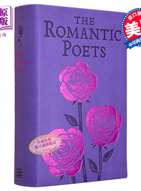 预售 浪漫诗 英文原版 Word Cloud Classics Romantic Poets 济慈 雪莱 乔治 戈登 拜伦 威廉 华兹华斯 柯勒律治【中商原版】