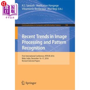 Processing Recognition Trends Image 识别 趋 海外直订Recent 图像处理和模式 and International First Pattern 最新