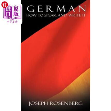 海外直订German: How to Speak and Write It (Beginners' Guides) 德语：如何说和写（初学者指南）