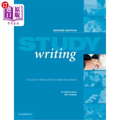 海外直订Study Writing: A Course in Written English for Academic Purposes 学习写作:一门以学术为目的的书面英语课程