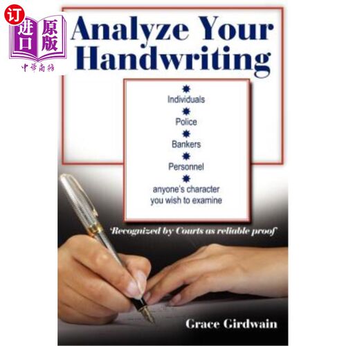 海外直订Analyze Your Handwriting 分析你的笔迹